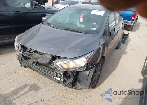 2021 Nissan Versa Sv Xtronic Cvt z USA, uszkodzony, nr VIN 3N1CN8EV9ML852568